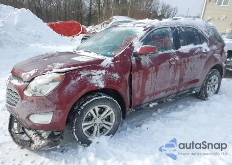 2016 Chevrolet Equinox Lt from USA, damaged, VIN 2GNALCEK1G6165409